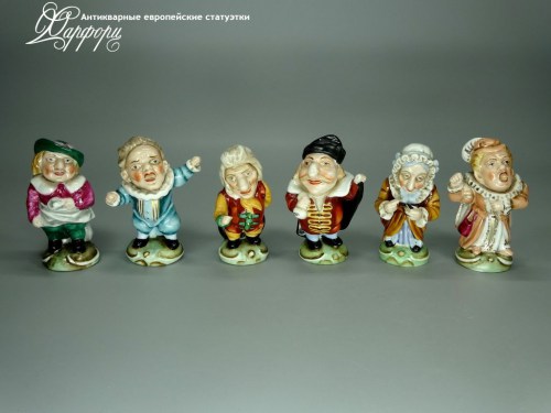 Купить фарфоровые статуэтку Capodimonte Веселая семейка